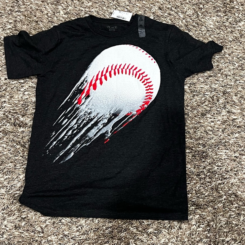 Boys short sleeves tee, size XL-14